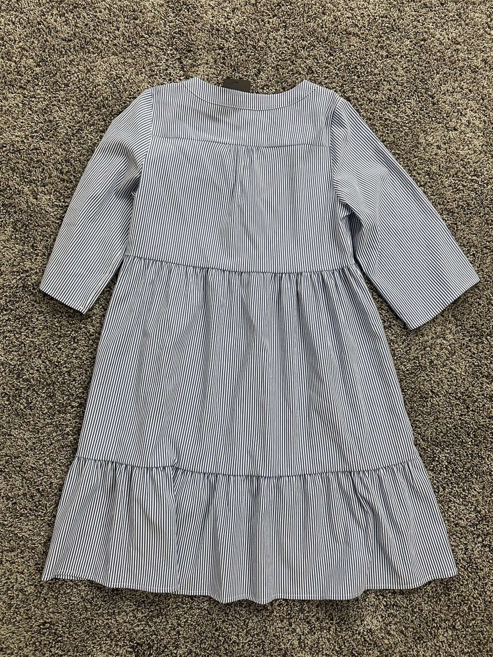 Orb Railroad Stripe Mini Dress (XS) - Picture 7 of 9
